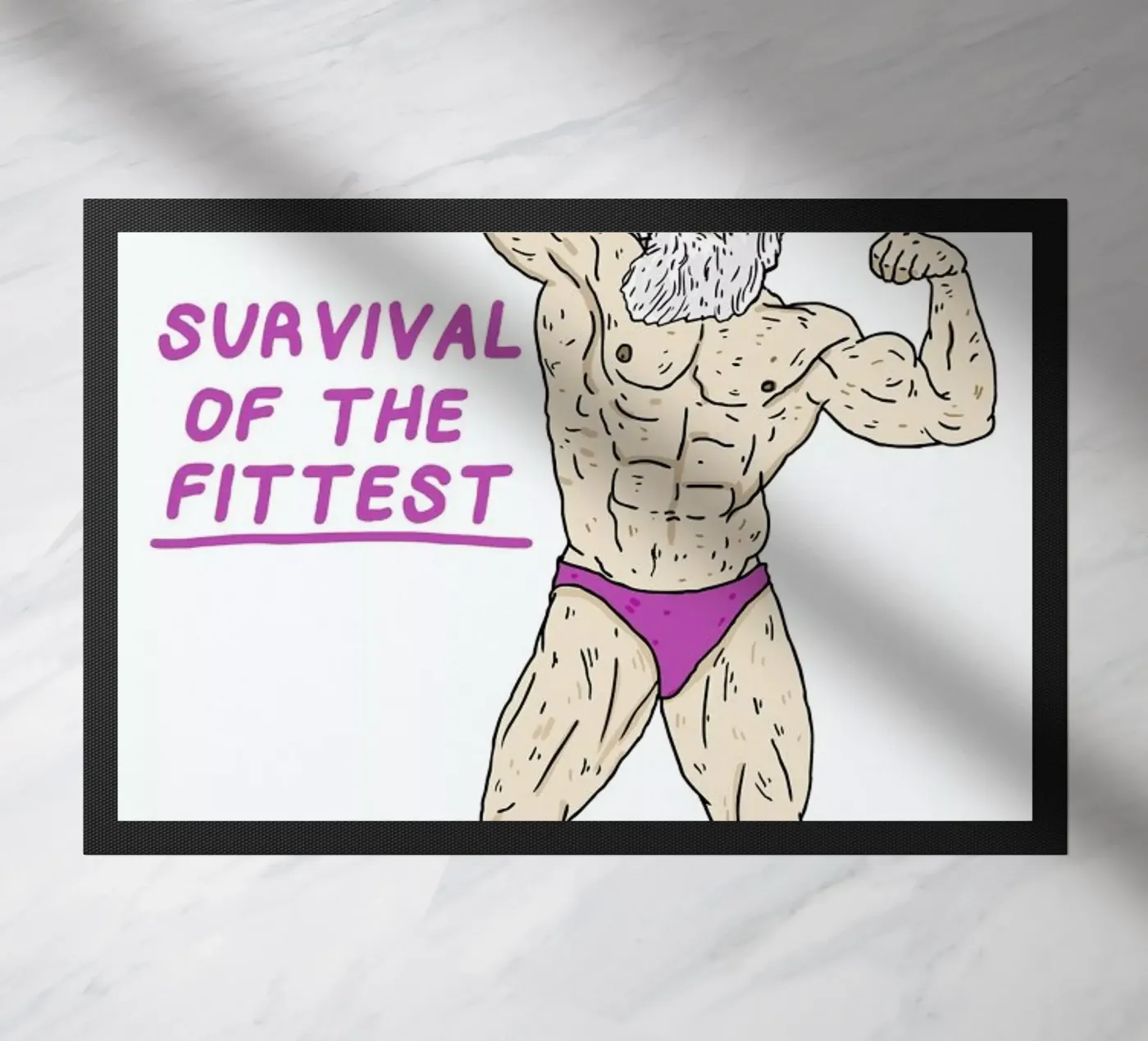 Darwin paillasson de Nick Cocozza