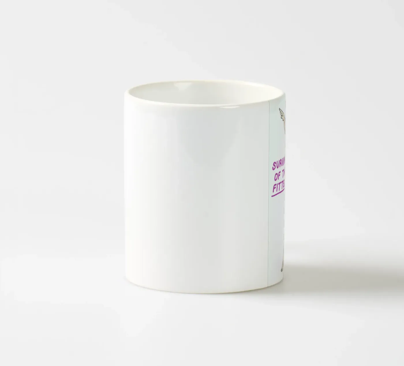 Darwin ceramic mug by Nick Cocozza