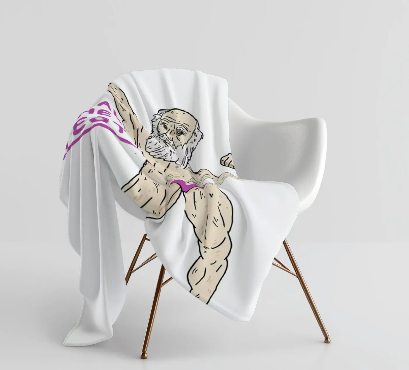 Darwin Fleecedecke von Nick Cocozza