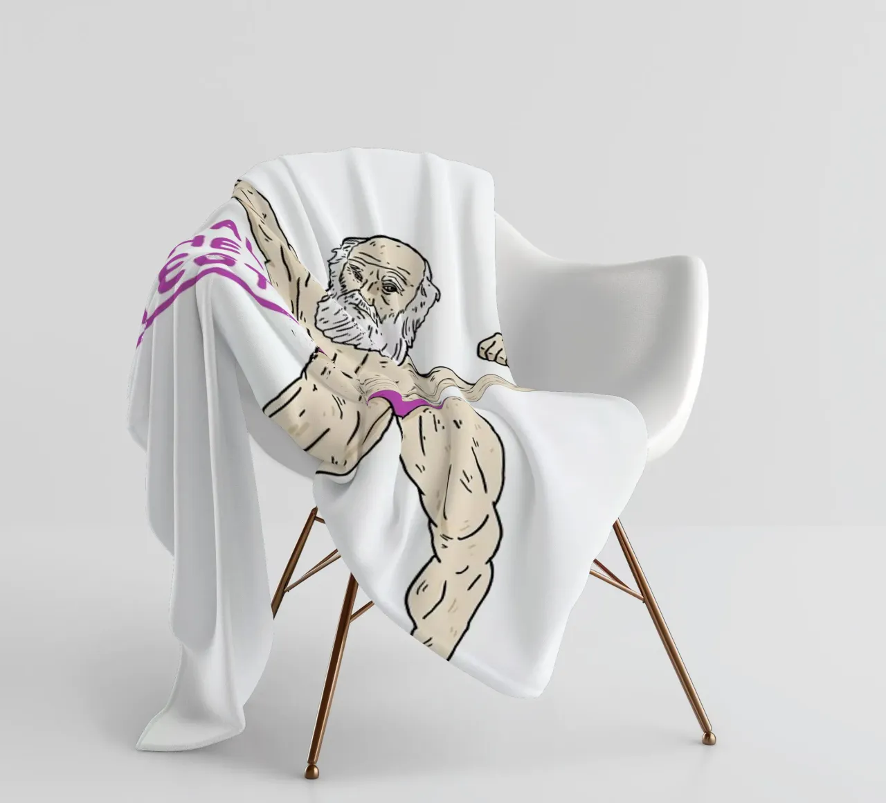 Darwin Fleecedecke von Nick Cocozza