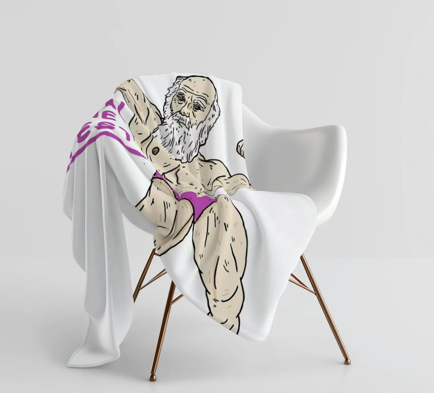 Darwin Fleecedecke von Nick Cocozza