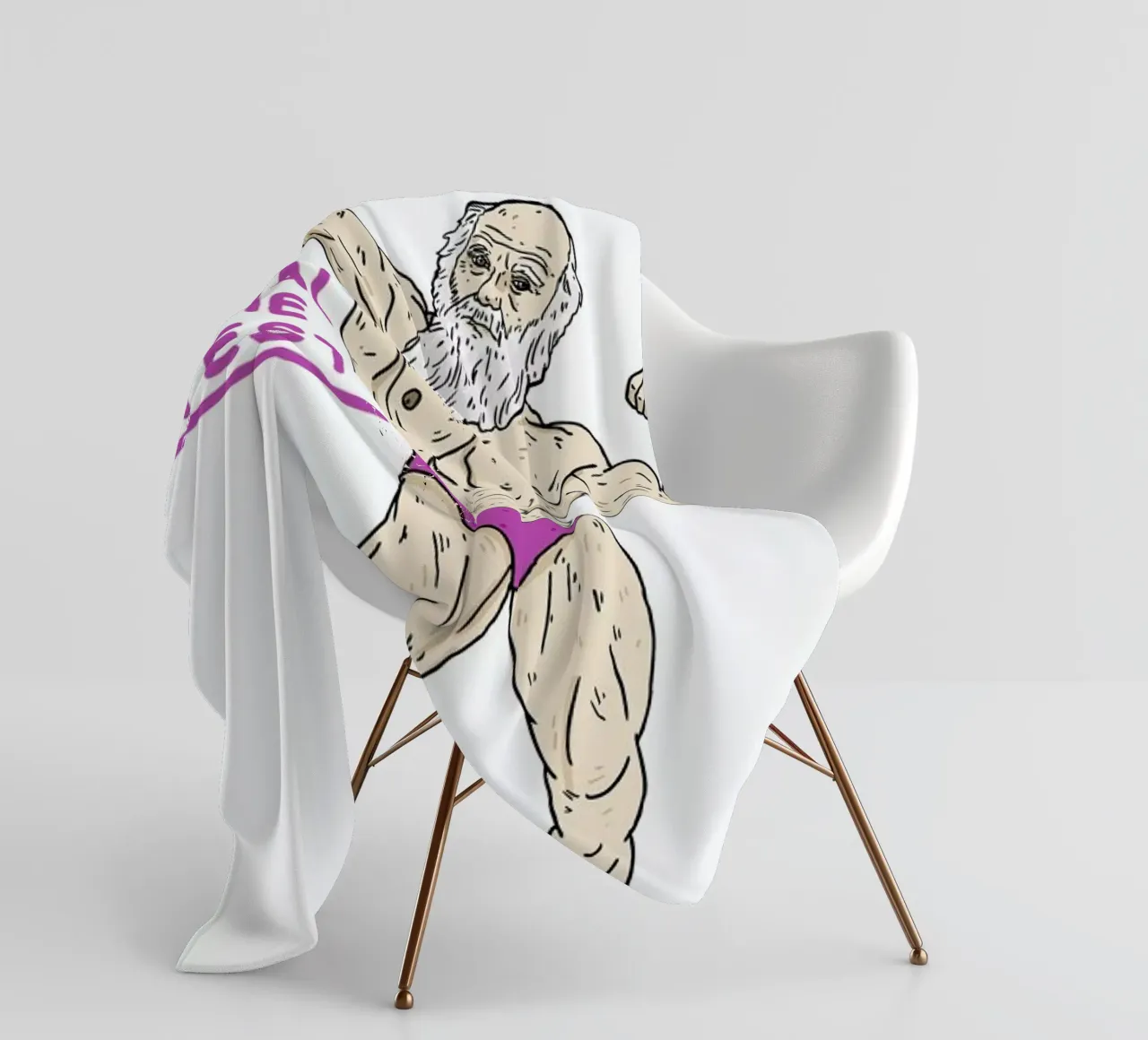 Darwin Fleecedecke von Nick Cocozza