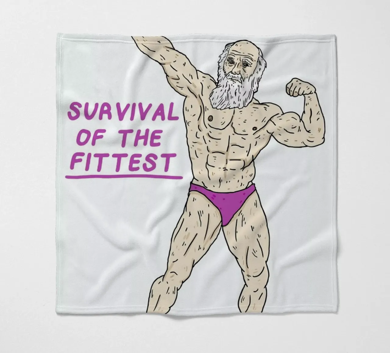 Darwin Fleecedecke von Nick Cocozza