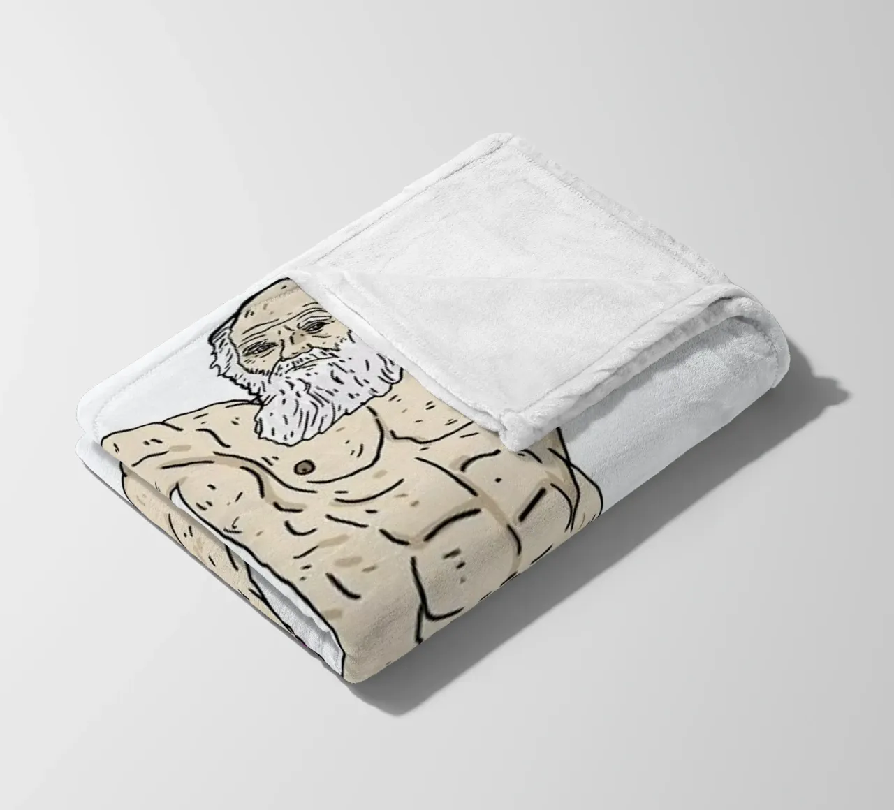 Darwin Fleecedecke von Nick Cocozza