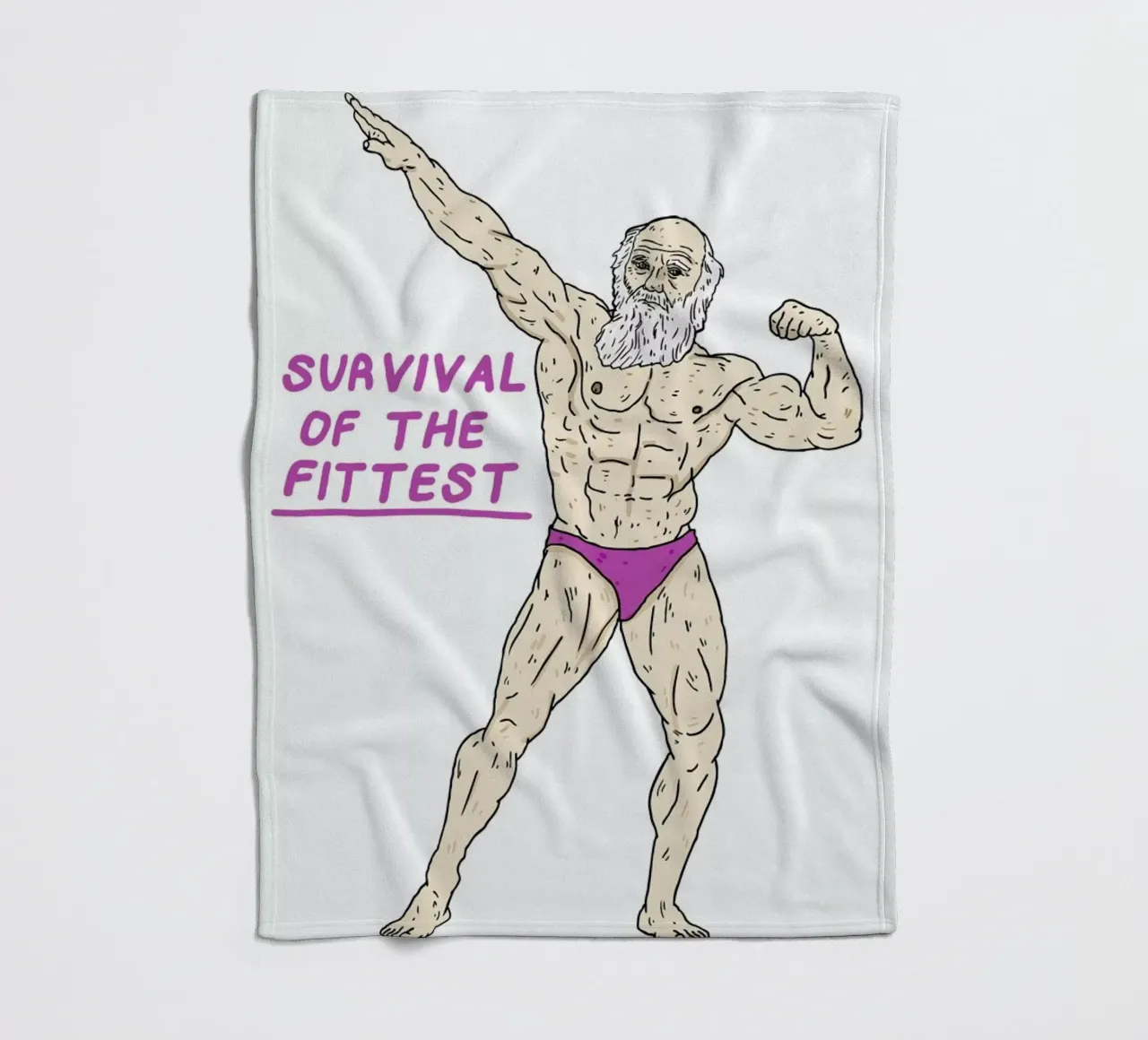 Darwin Fleecedecke von Nick Cocozza