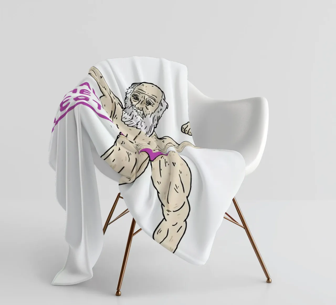 Darwin Fleecedecke von Nick Cocozza