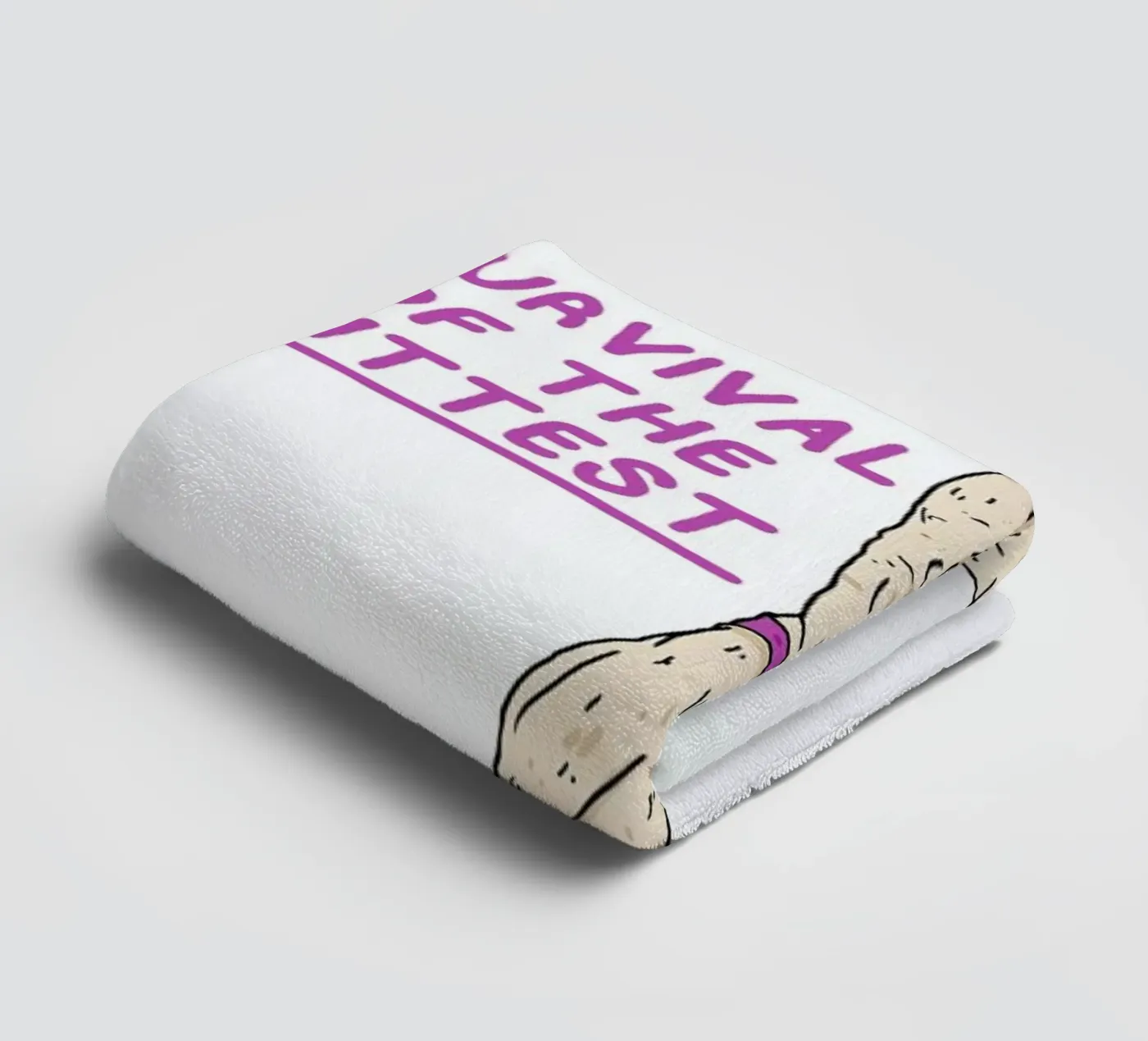 Darwin badhanddoek van Nick Cocozza