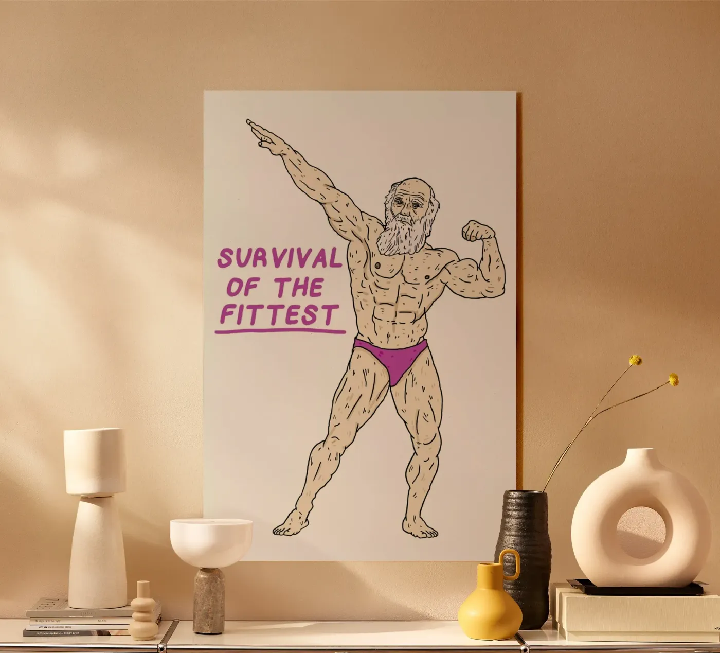 Darwin acrylic glass by Nick Cocozza