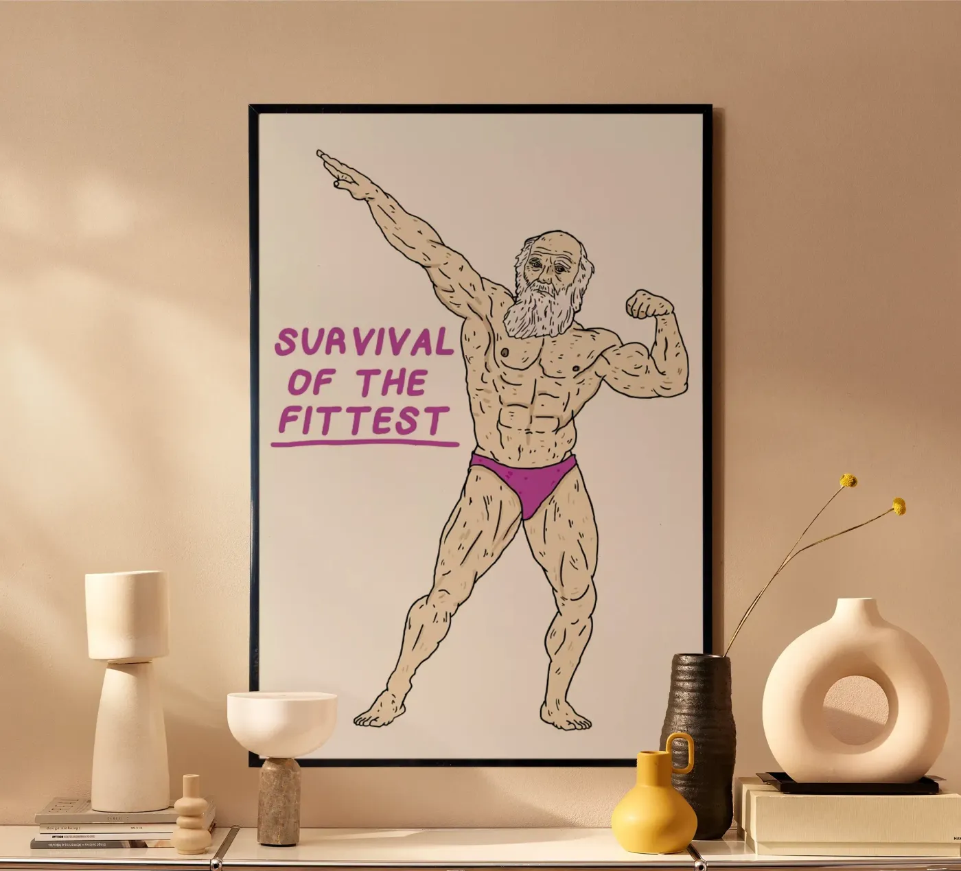 Darwin poster by Nick Cocozza