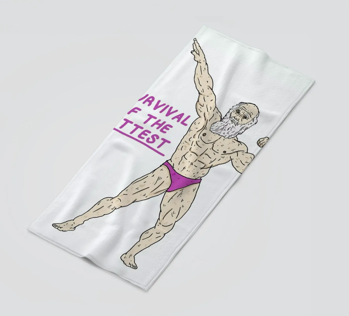 Darwin beach towel by Nick Cocozza