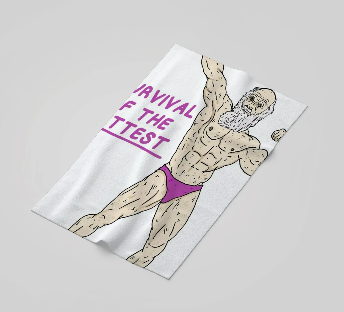 Darwin beach towel by Nick Cocozza