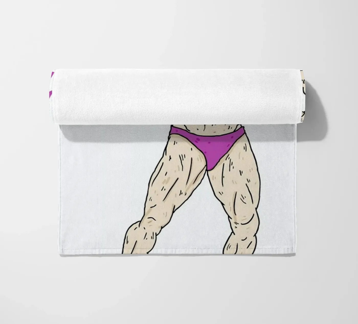 Darwin beach towel by Nick Cocozza