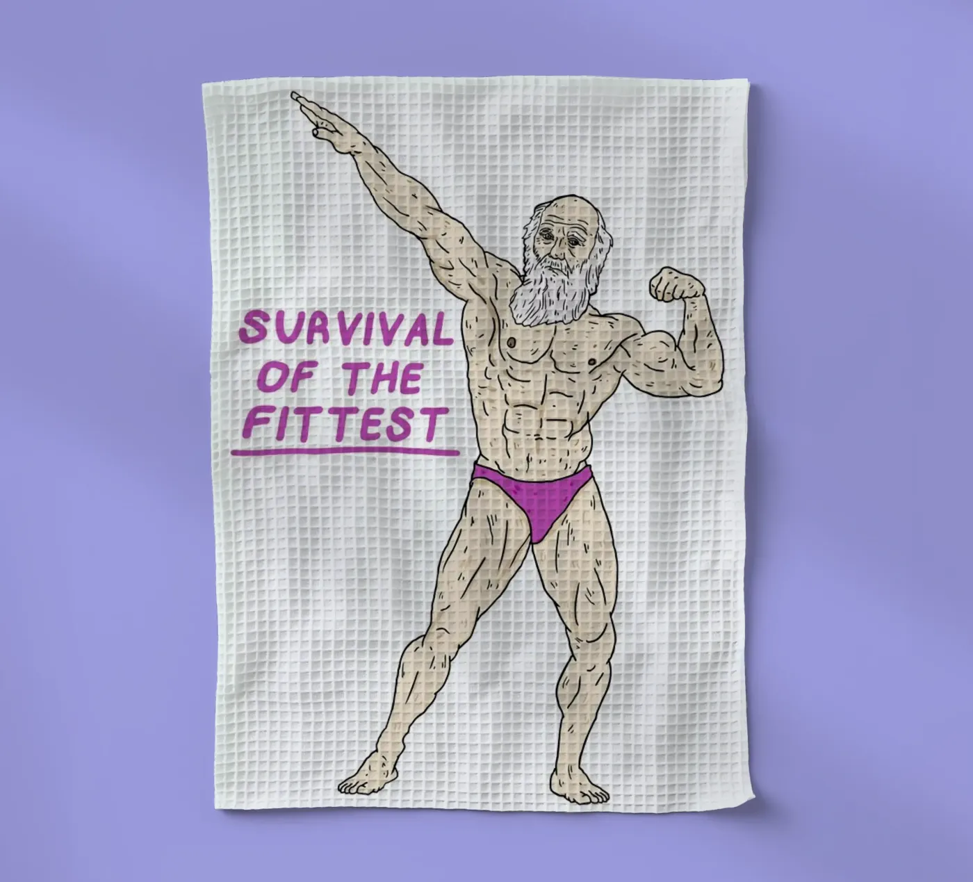 Darwin Geschirrtuch von Nick Cocozza