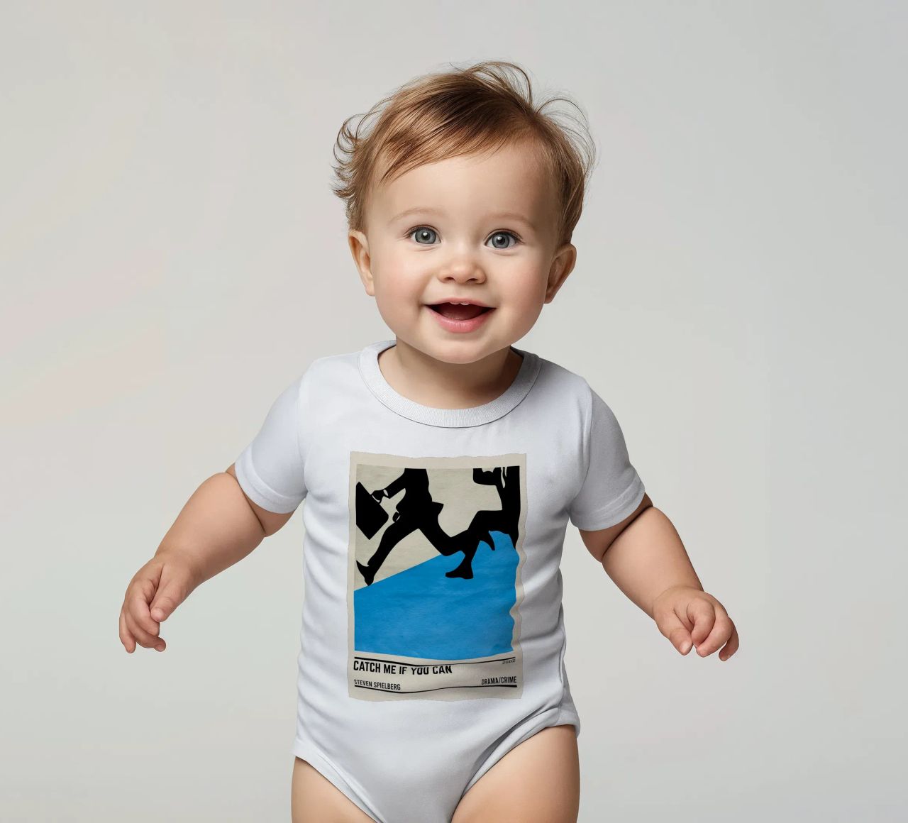 Catch Me If You Can Kurzarm Babybody von TheArtstudio