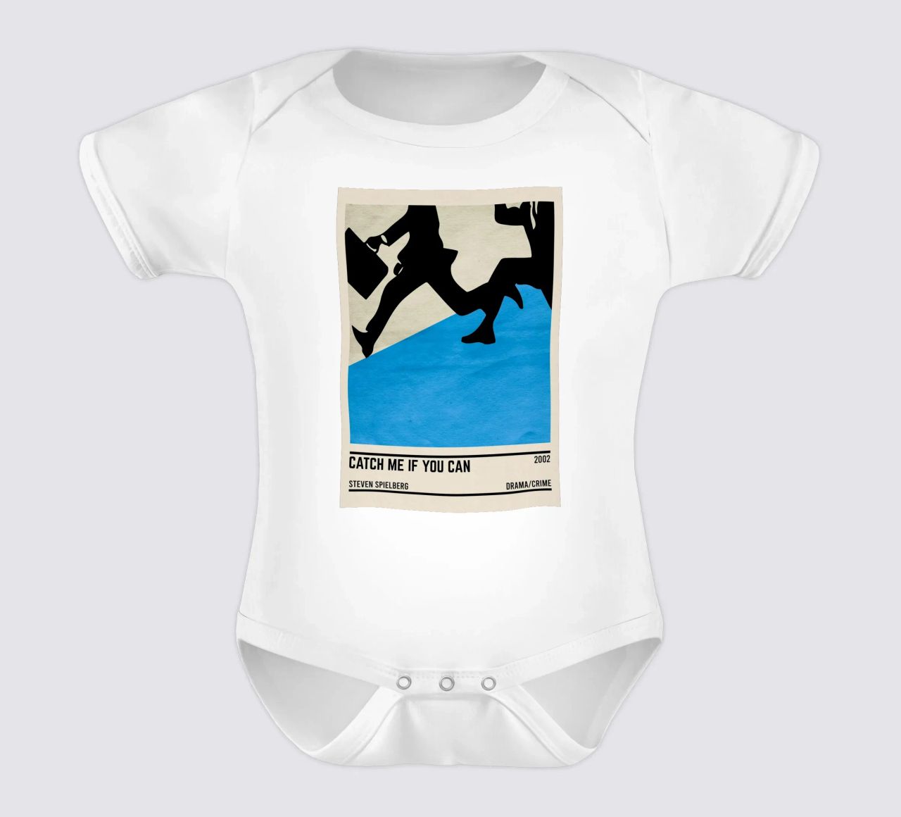 Catch Me If You Can Kurzarm Babybody von TheArtstudio