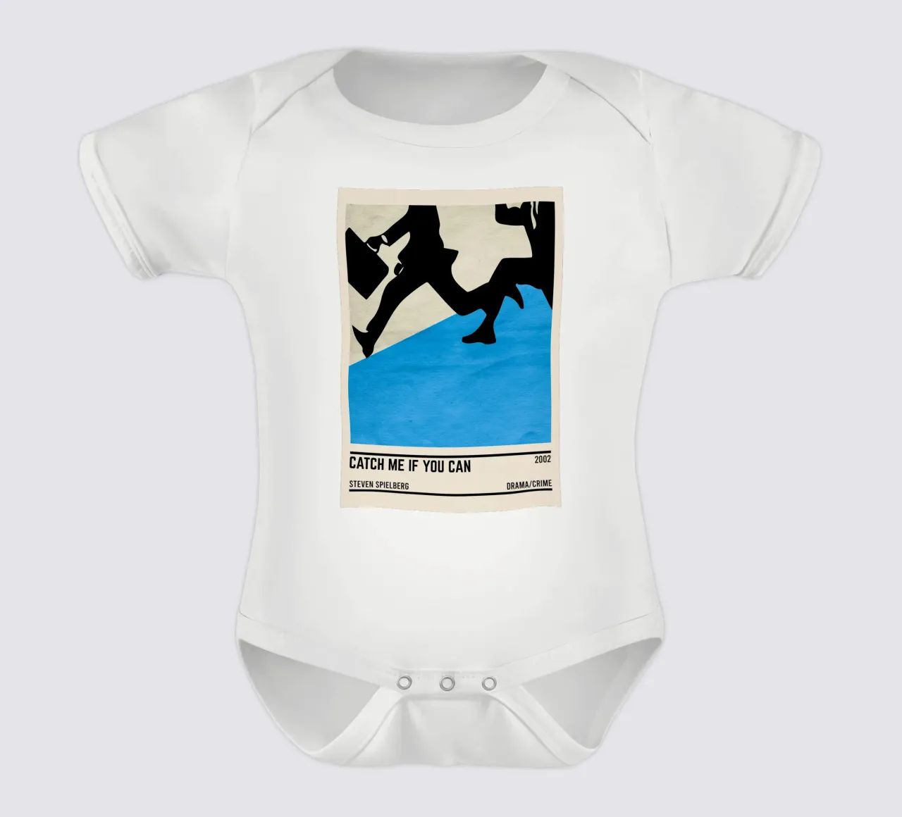 Catch Me If You Can body neonato maniche corte da TheArtstudio