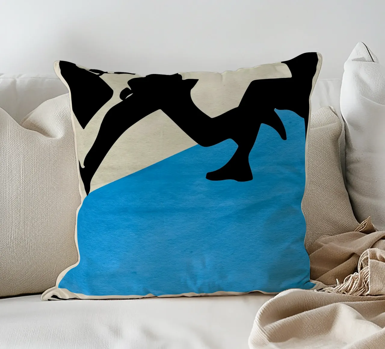 Catch Me If You Can cuscino da TheArtstudio