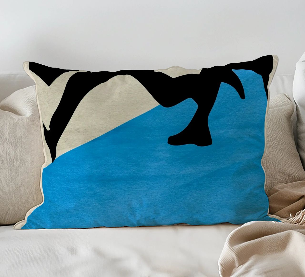 Catch Me If You Can decorative cushion by TheArtstudio