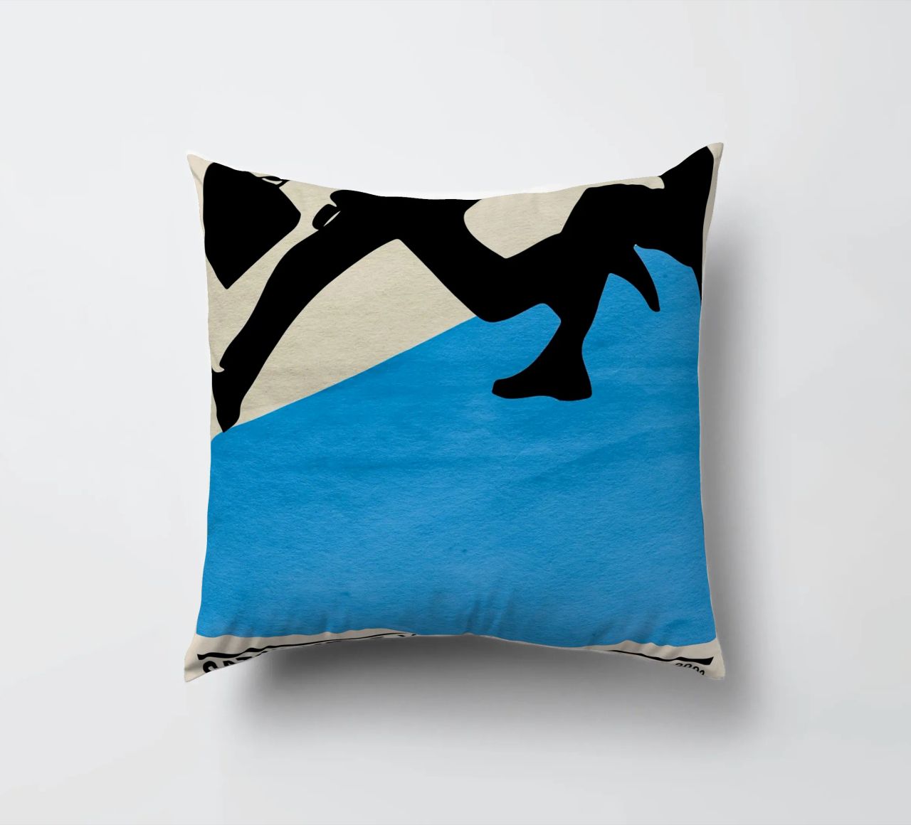 Catch Me If You Can decorative cushion by TheArtstudio