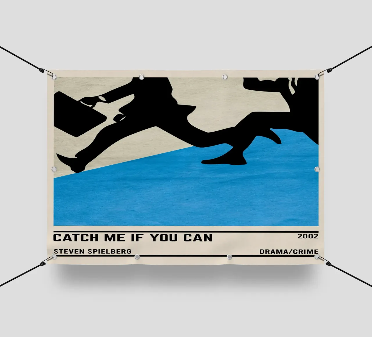 Catch Me If You Can telo in pvc da TheArtstudio