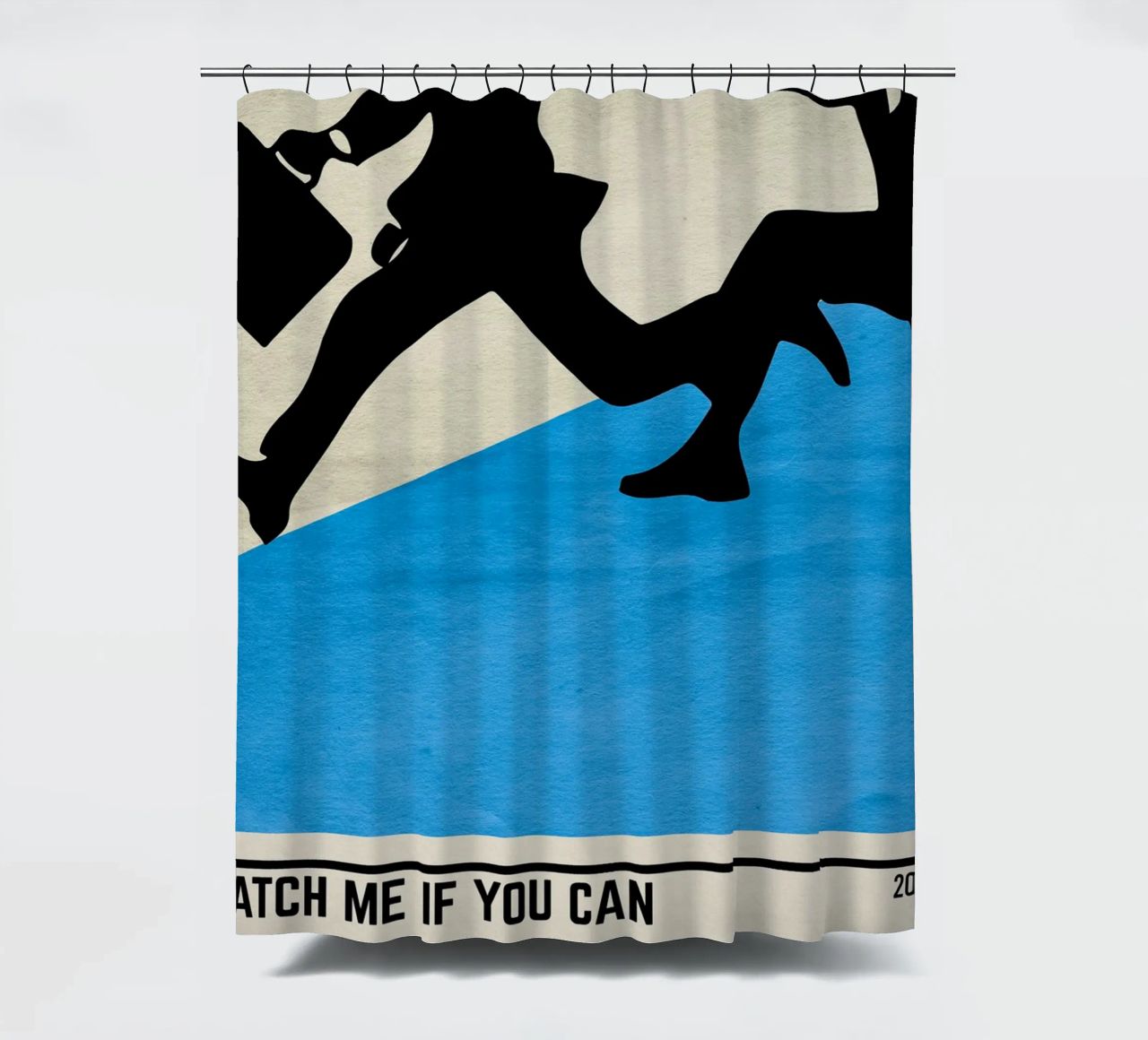 Catch Me If You Can Duschvorhang von TheArtstudio