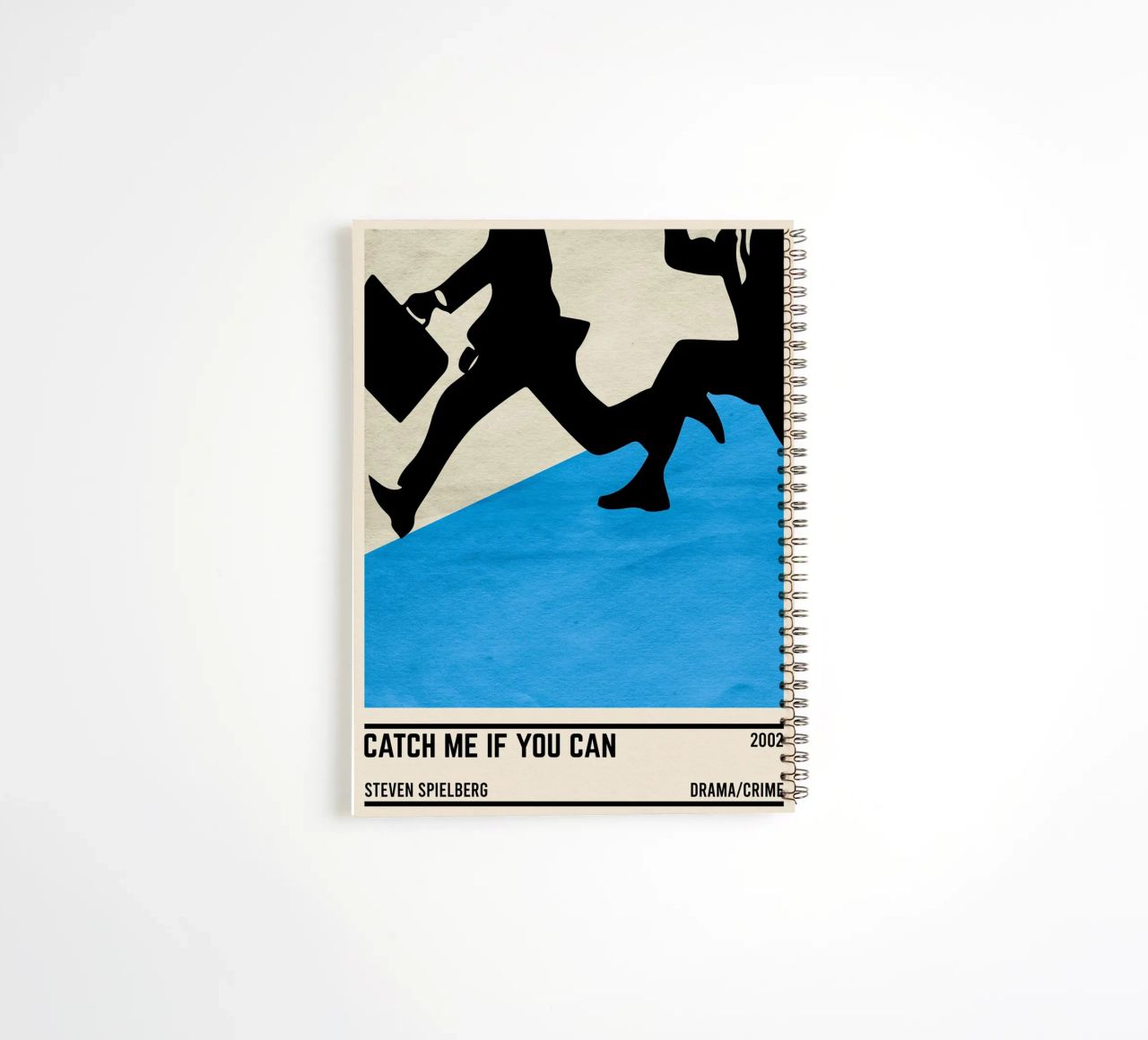 Catch Me If You Can spiral notebook by TheArtstudio