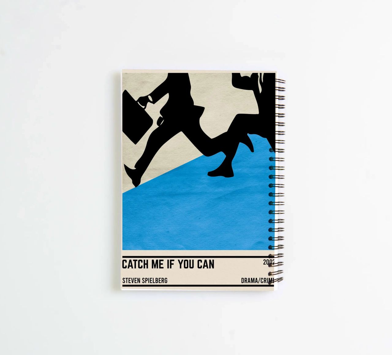 Catch Me If You Can spiral notebook by TheArtstudio