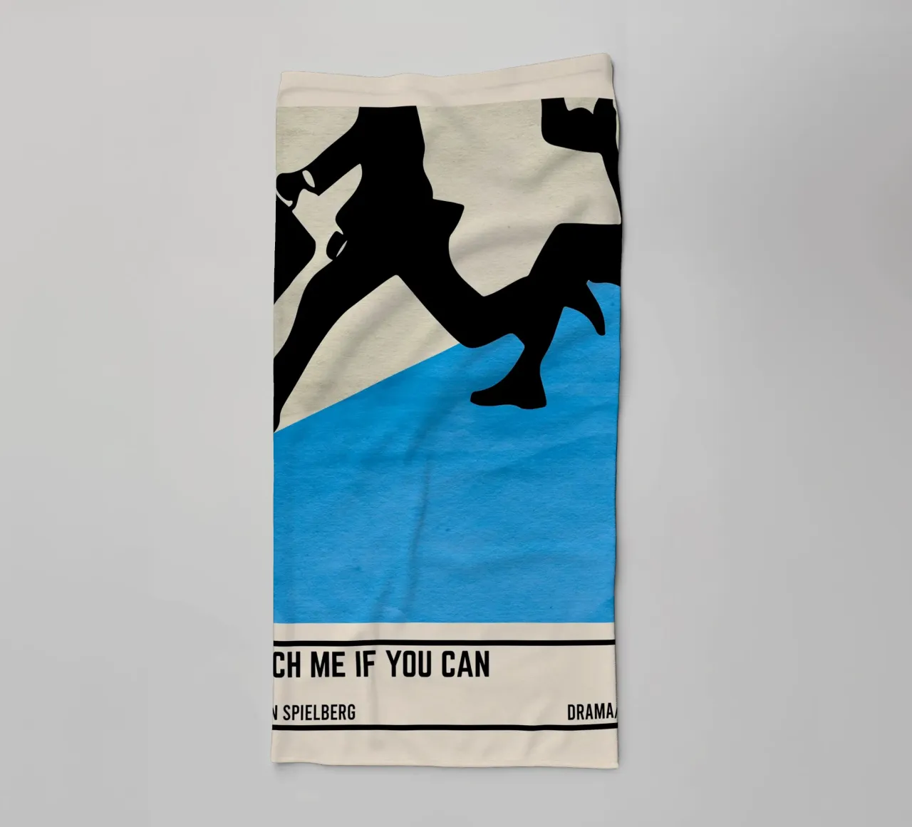 Catch Me If You Can asciugamano da bagno da TheArtstudio