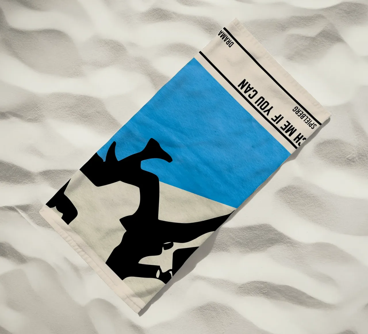 Catch Me If You Can beach towel by TheArtstudio