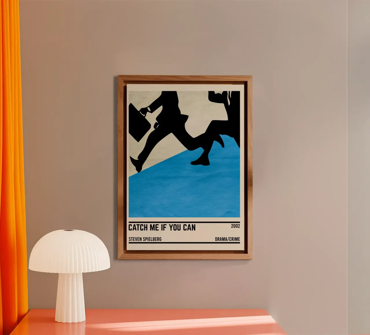 Catch Me If You Can alluminio dibond da TheArtstudio