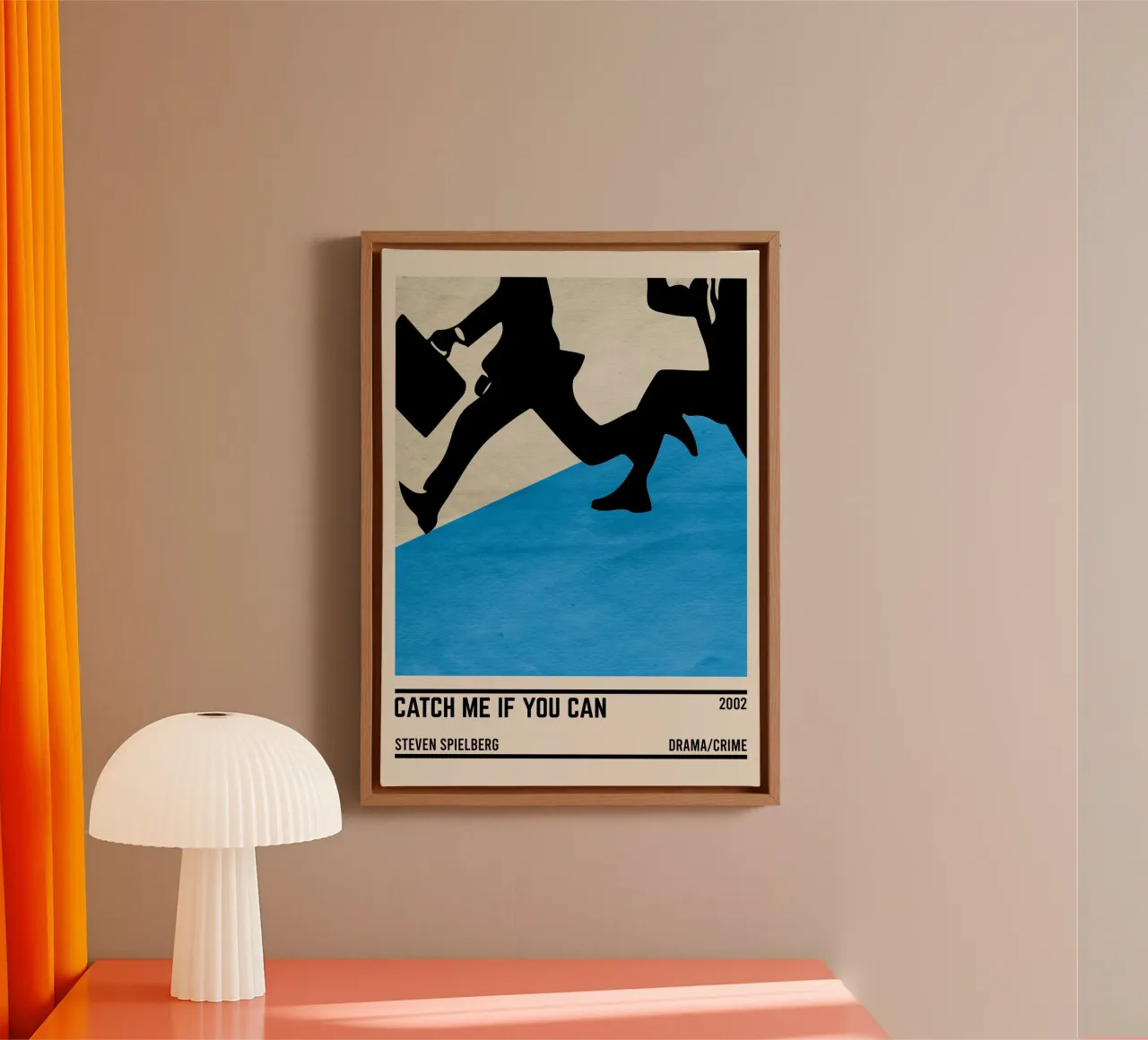 Catch Me If You Can Leinwand von TheArtstudio