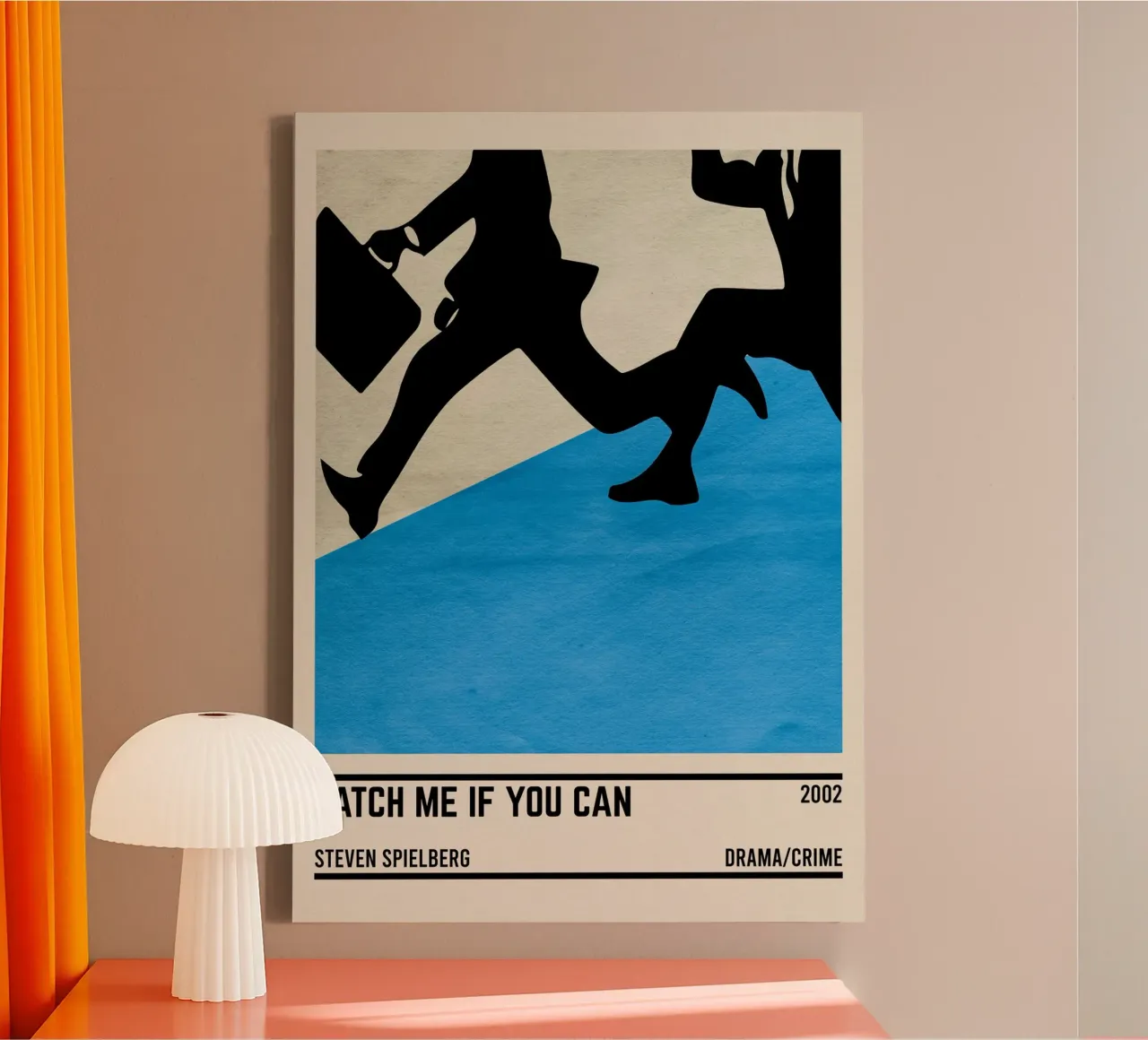 Catch Me If You Can Leinwand von TheArtstudio