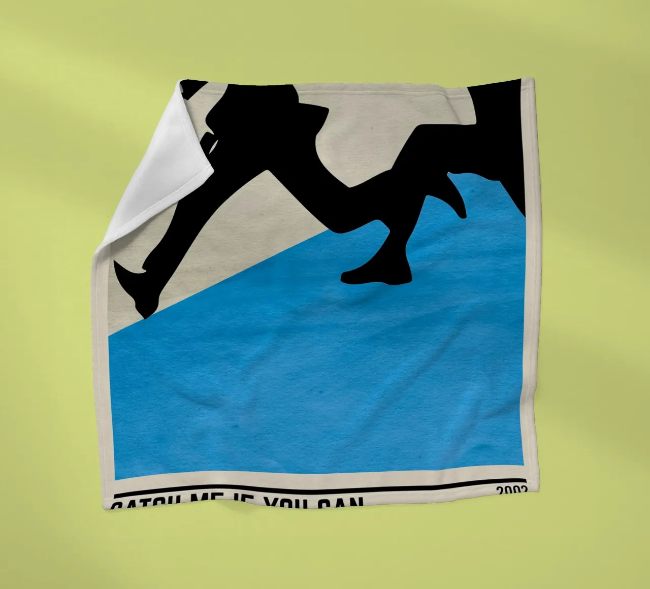 Catch Me If You Can manta de franela de TheArtstudio