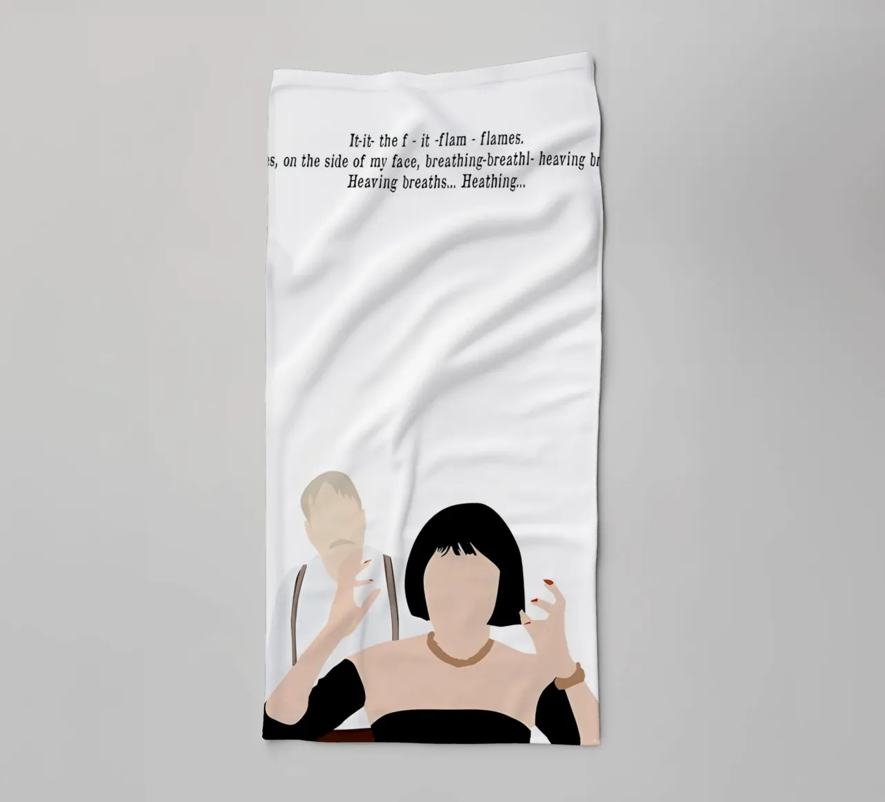 Clue Movie Quote asciugamano da bagno da TheArtstudio