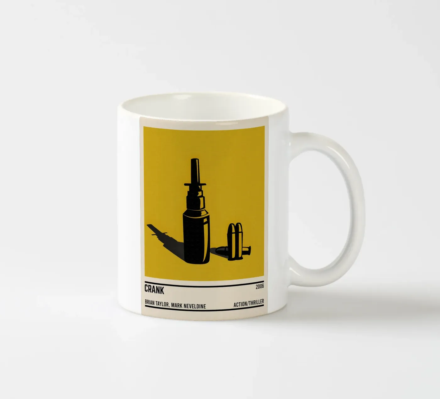 Crank ceramic mug by TheArtstudio