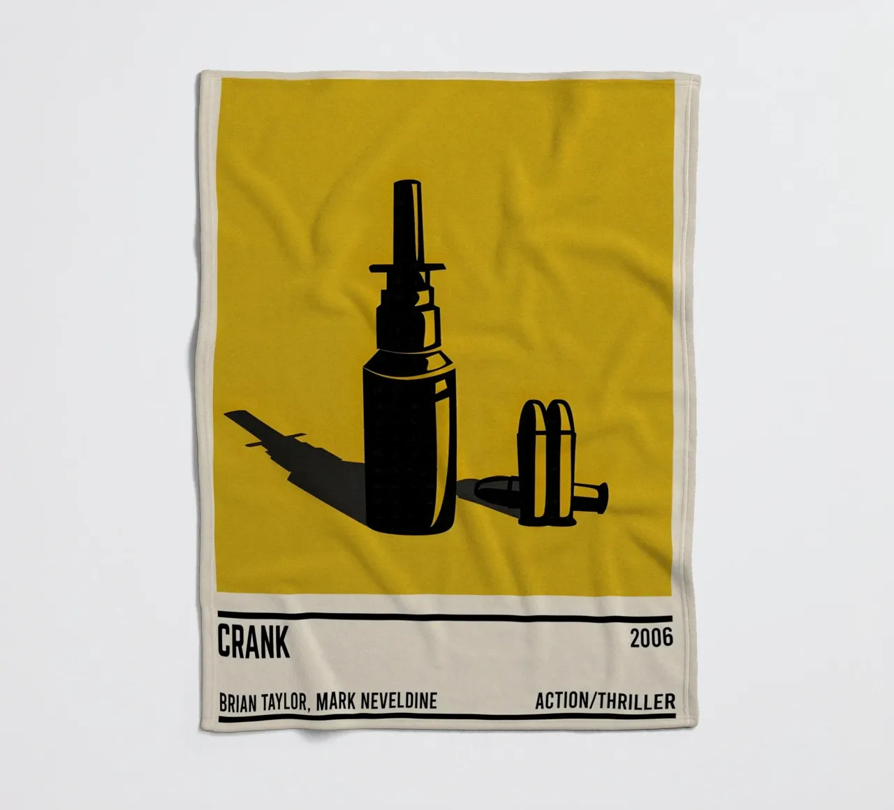 Crank fleece blanket by TheArtstudio