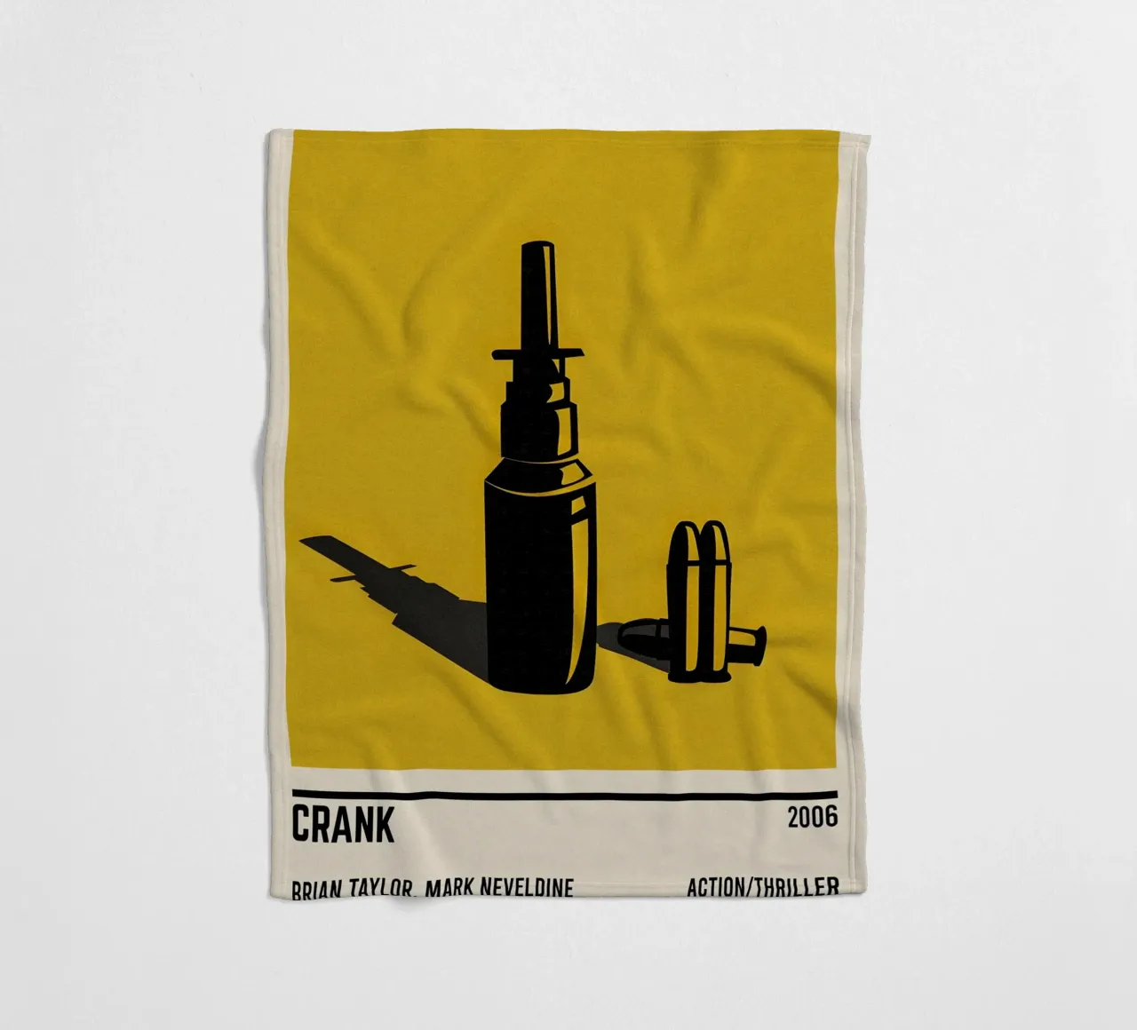 Crank fleece blanket by TheArtstudio