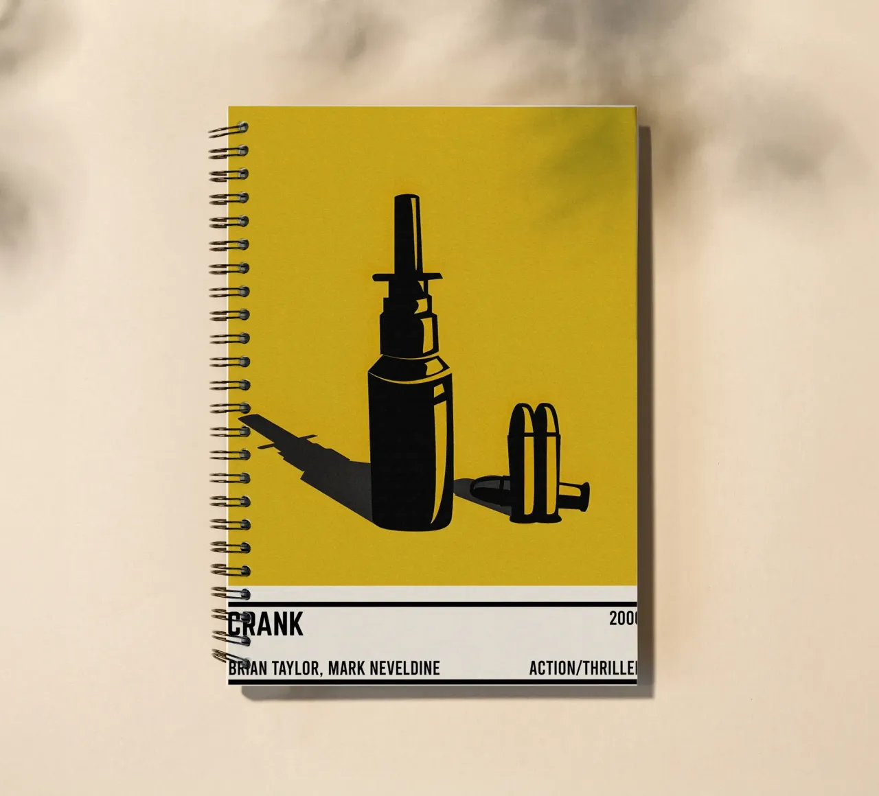Crank spiral notebook by TheArtstudio
