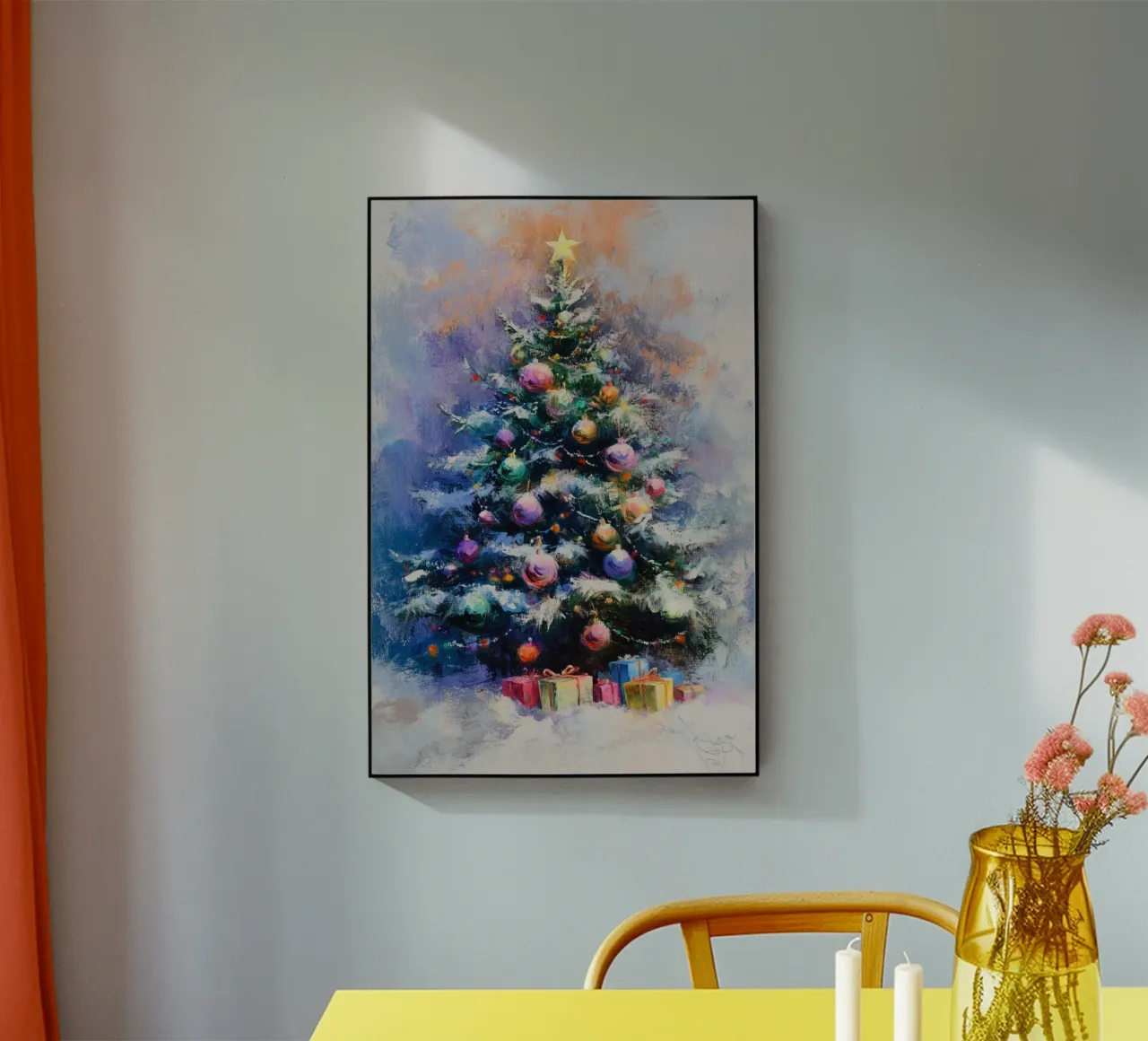 Colourful Christmas Tree plexiglass da treechild