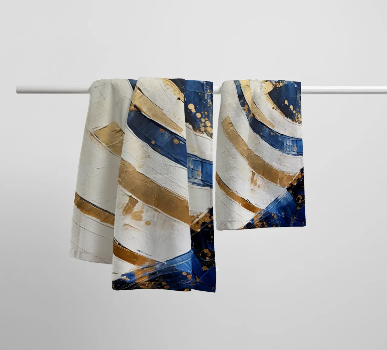 ABSTRACT ART Luce solare asciugamano da bagno da Melanie Viola