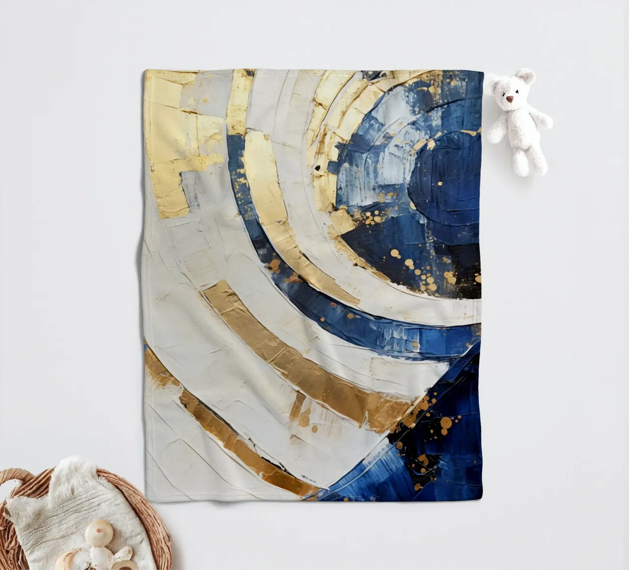 ABSTRACT ART Luce solare coperta in pile da Melanie Viola