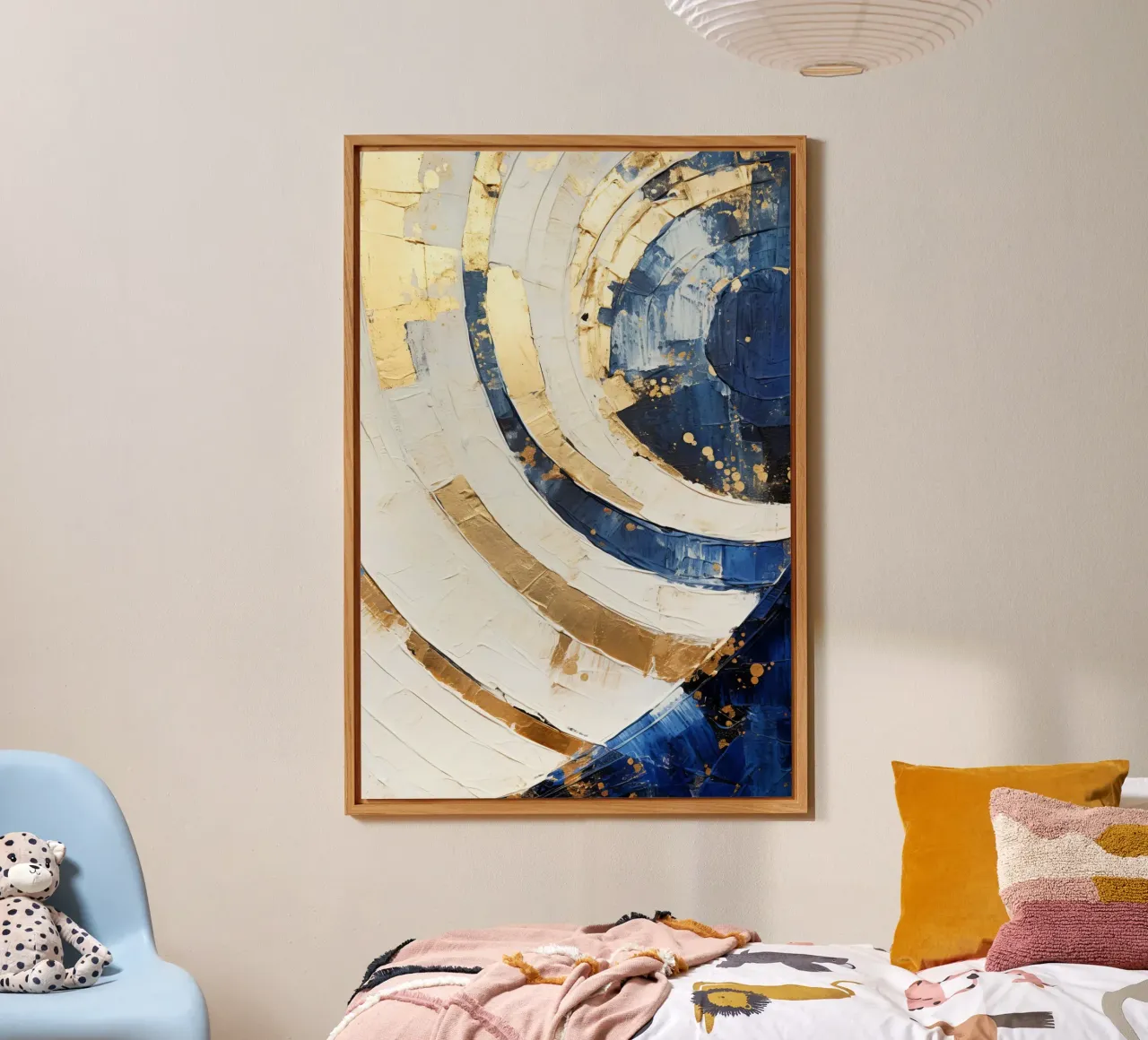 ABSTRACT ART Luce solare alluminio dibond da Melanie Viola