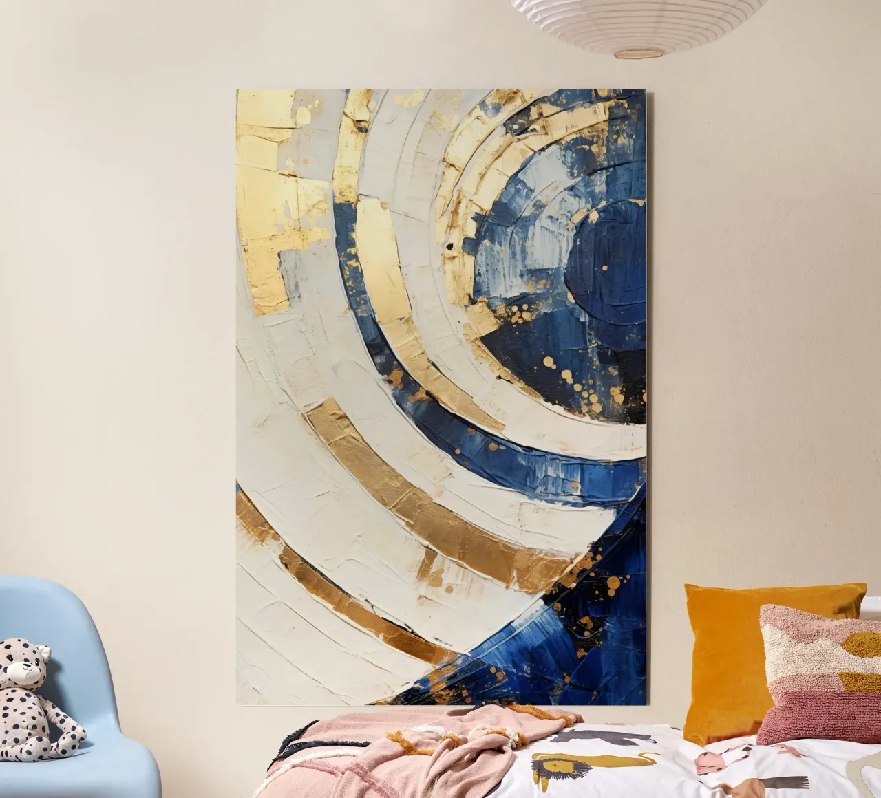 ABSTRACT ART Luce solare alluminio dibond da Melanie Viola