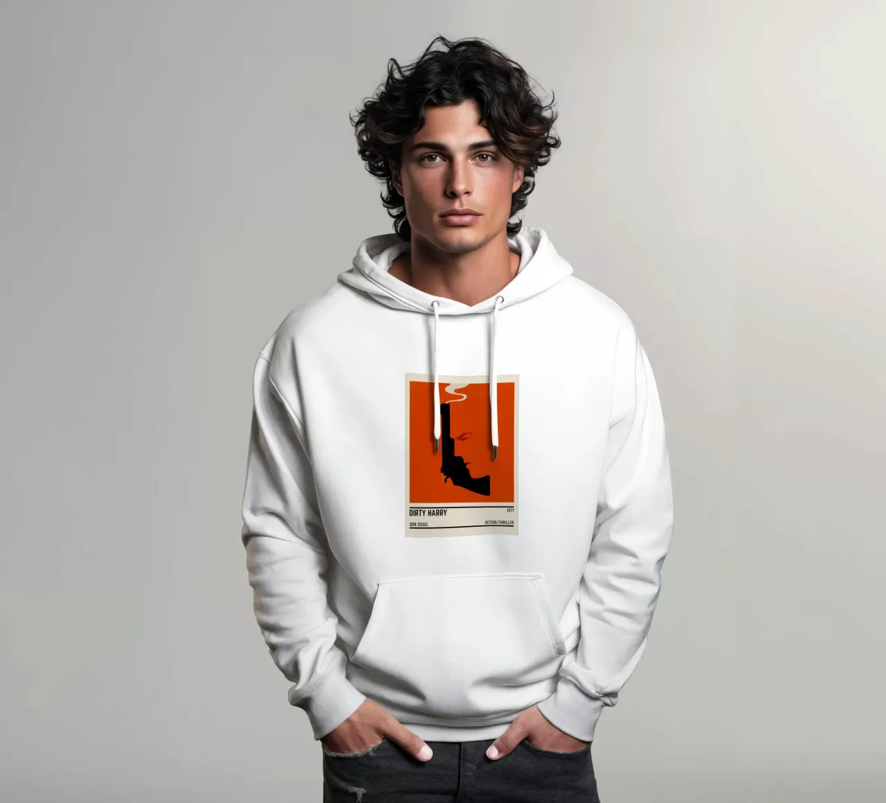 Dirty Harry felpa con cappuccio da TheArtstudio