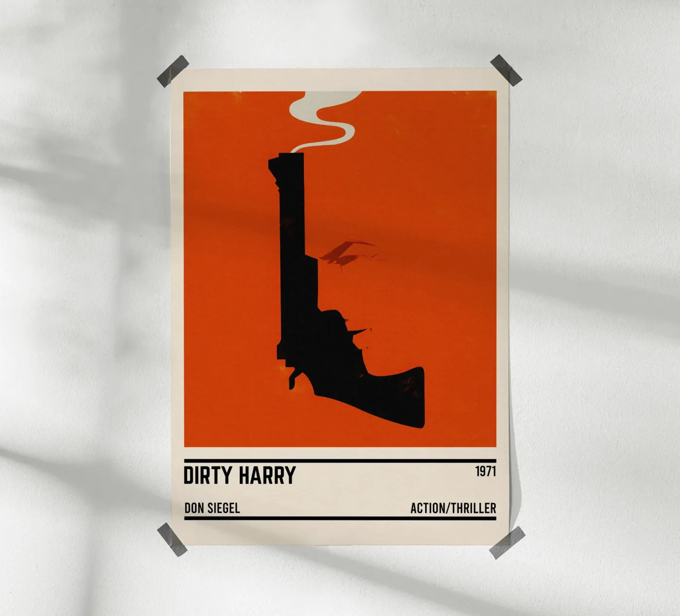 Dirty Harry poster da TheArtstudio
