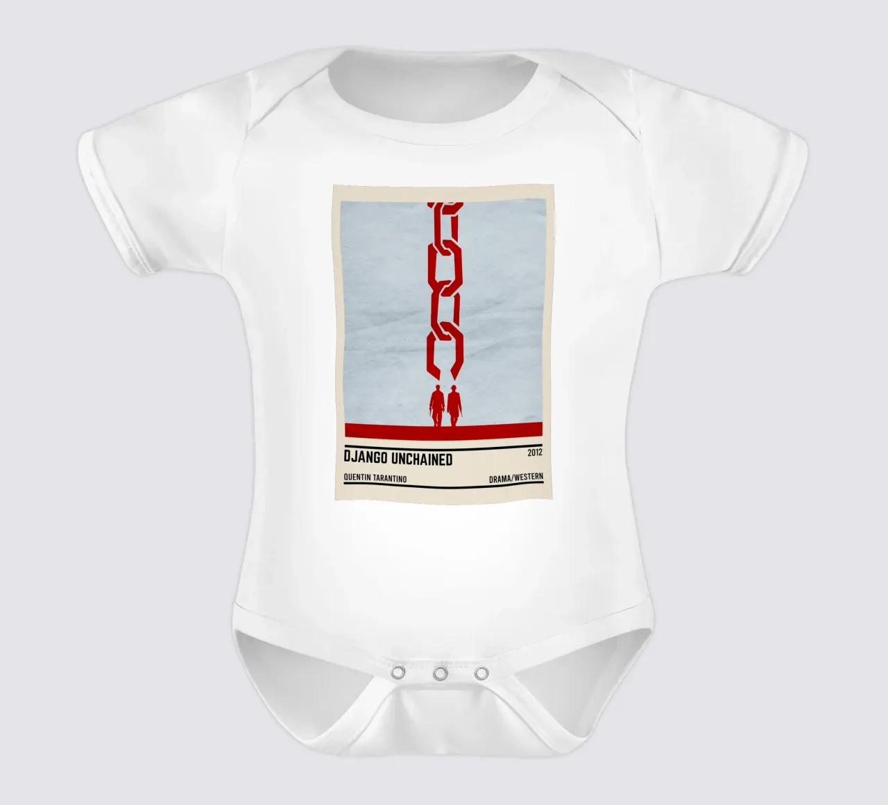 Django Unchained Kurzarm Babybody von TheArtstudio
