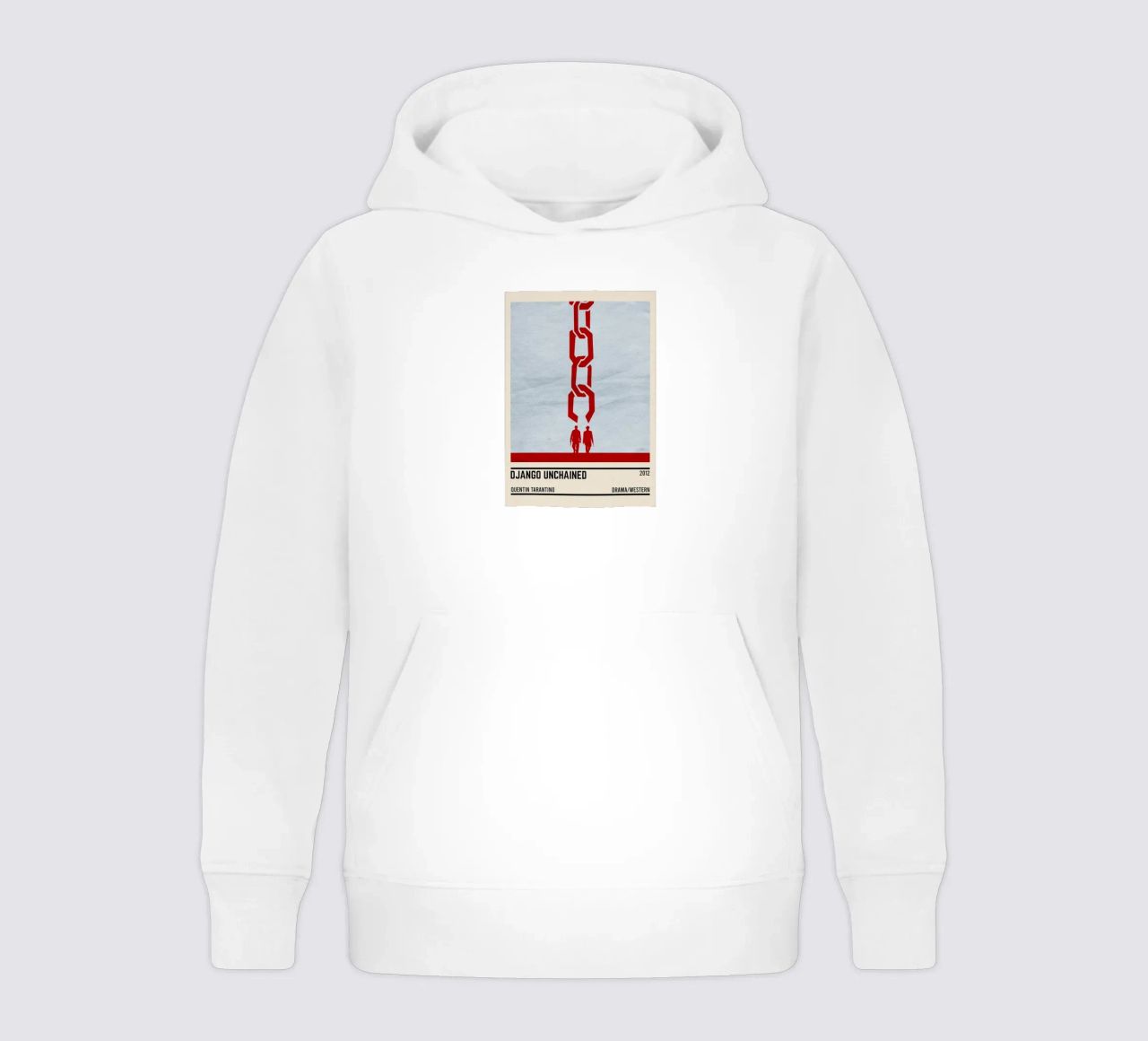 Django Unchained felpa bambino con cappuccio da TheArtstudio