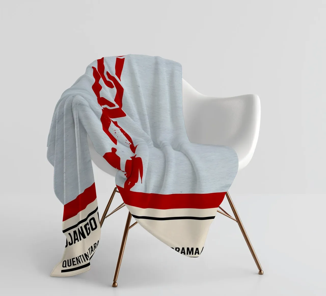 Django Unchained coperta in pile da TheArtstudio