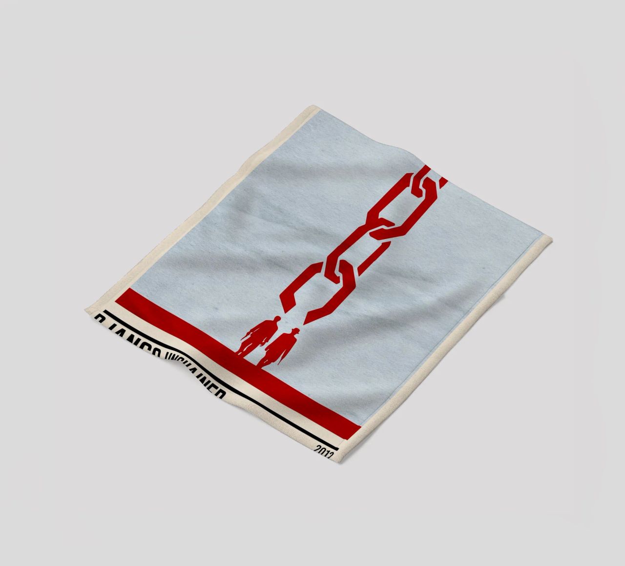 Django Unchained coperta in pile da TheArtstudio