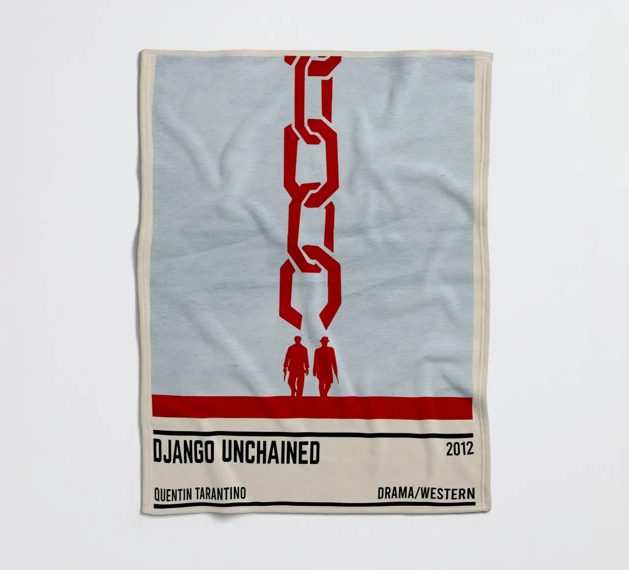 Django Unchained coperta in pile da TheArtstudio